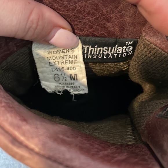 Women’s Kenetrek Mountain Extreme Insulated Hiking Boots Size 6.5 - Picture 15 of 17